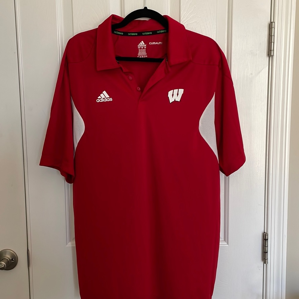 Wisconsin Badgers Climalite Polo